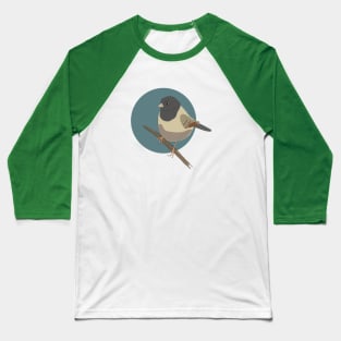 Dark Eyed Junco Bird Baseball T-Shirt